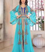 Firozi moroccan israeli kaftan