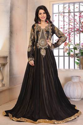 Georgette maxi style kaftan 1