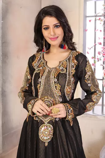 Georgette maxi style kaftan