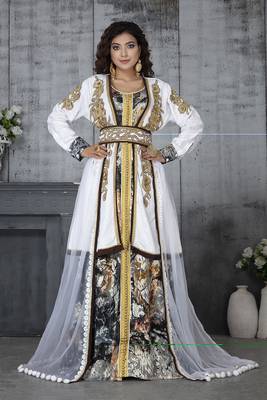Designer wedding moroccan kaftan 2