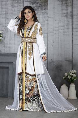 Designer wedding moroccan kaftan 3