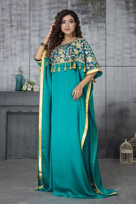 Arabic style handmade kaftan 2