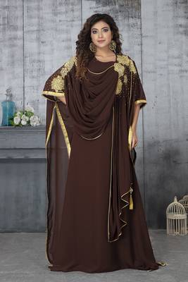 Islamic embroidery designer kaftan 1