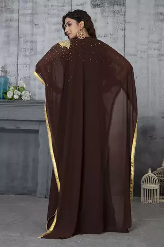 Islamic embroidery designer kaftan