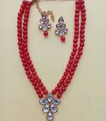 Rozemili pearl  necklace set