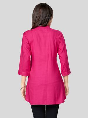 Saree swarg rayon short kurti 2