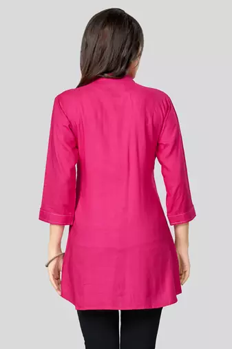 Saree swarg rayon short kurti