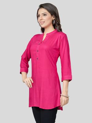 Saree swarg rayon short kurti 3