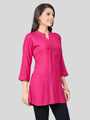 Saree swarg rayon short kurti 4