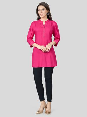 Saree swarg rayon short kurti 5