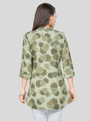  rayon printed short kurti 2