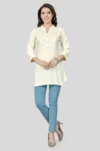  rayon short kurti