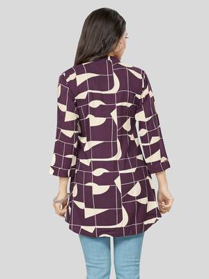  rayon printed short kurti 2