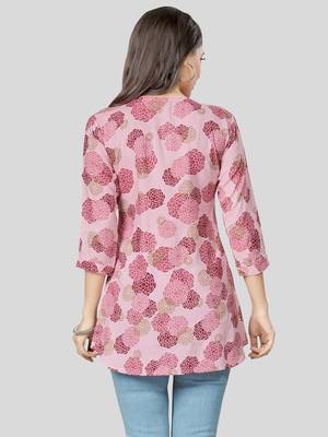  rayon printed short kurti 2