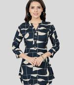 Saree swarg rayon printed short kurti