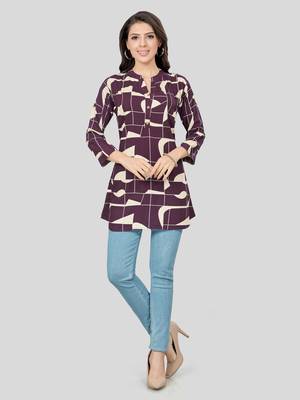  rayon printed short kurti 5