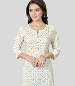 Saree swarg rayon printed short kurti