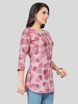  rayon printed short kurti 4
