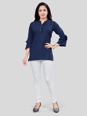  crepe short kurti 5