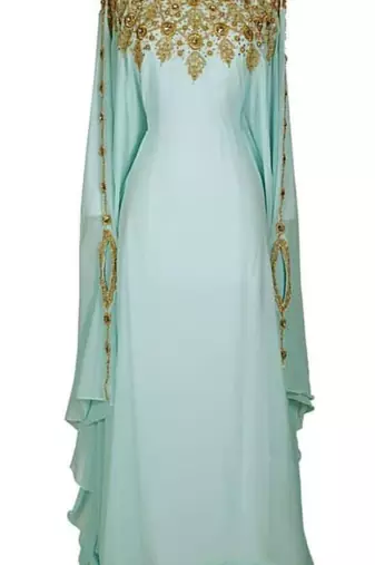 Baby Blue Wedding Kaftan for Women