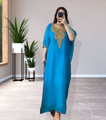 Sale Dress Moroccan Dubai Kaftan Wedding Bridesmaid African Abaya Gown Women Dress  1