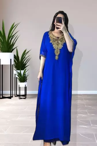 Sale Dress Moroccan Dubai Kaftan Wedding Bridesmaid African Abaya Gown Women Dress 