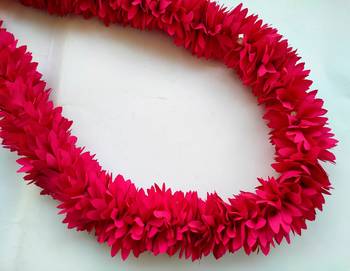 Pink Fabric Hangings with Bells, pack of 1 2