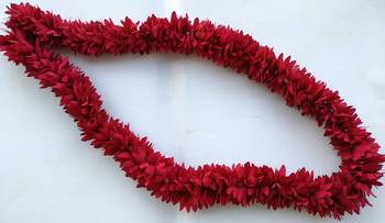 Red Fabric Hangings with Bells, Pack of 1 1