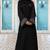 Self Design Handcrafted Embroidery Work On Sleeves Abaya