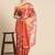 Silk Land Red Woven Design Silk Blend Saree With Unstitched Blouse Piece