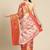 Silk Land Red Woven Design Silk Blend Saree With Unstitched Blouse Piece