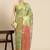 Silk Land Parrot Green Woven Design Silk Blend Saree With Unstitched Blouse Piece