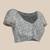 Silk Land Grey Digital Print Soft Silk Blend Saree With Unstitched Blouse Piece