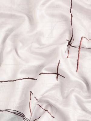 Silk land white digital print soft silk saree with unstitched blouse piece 4
