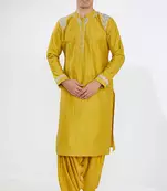 Yellow Kurta with same bottom Ethnic Kurta for Mens Occasional, Traditional Festive Designer Stylish Wear  