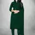 Beautiful green colour ethnic salwar kameez for formal looks