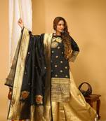 Black colour girlish dress for stylish partywear looks