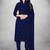 Beautiful nevy blue colour ethnic salwar kameez for formal looks