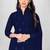 Beautiful nevy blue colour ethnic salwar kameez for formal looks