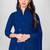 Beautiful blue colour ethnic salwar kameez for formal looks