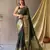 Weaving Jari Heavy Green Traditional Partywear Saree