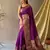 Weaving Jari Heavy Purple Traditional Partywear Saree