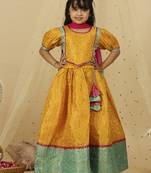 Kid1 parvati jaquard lehenga choli