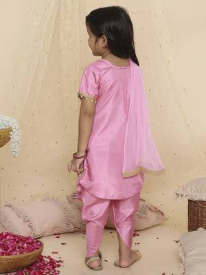 Kid1 anya hi-low kurti dhoti 2