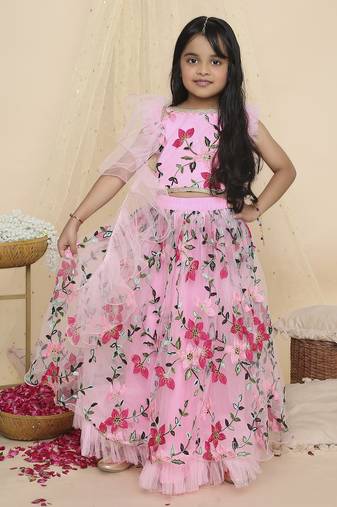 Kid1 jasmine lehenga choli