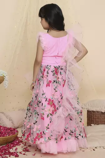 Kid1 jasmine lehenga choli