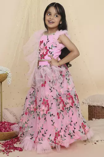Kid1 jasmine lehenga choli