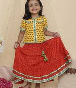 Kid1 meera skirt top set