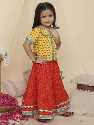 Kid1 meera skirt top set 3