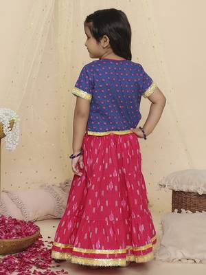 Kid1 meera skirt top set 2